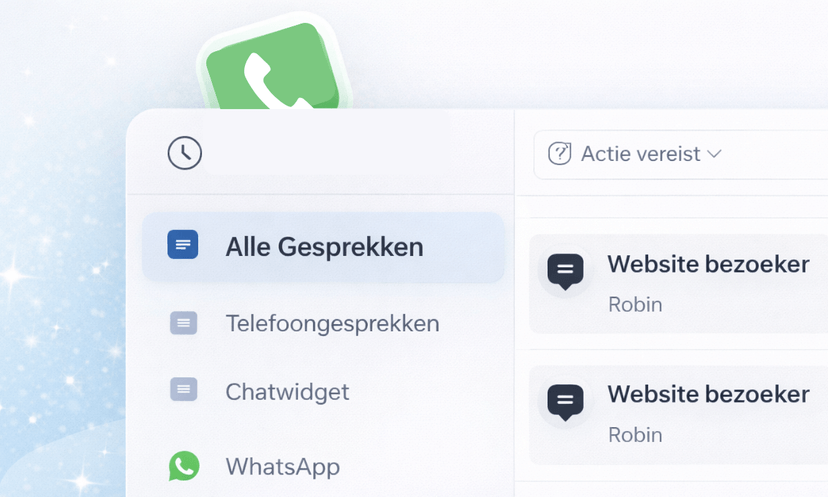 Gesprekken dashboard en analytics